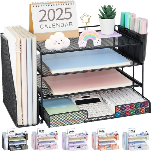 Desk organizer tier - organizer,, 4-tier